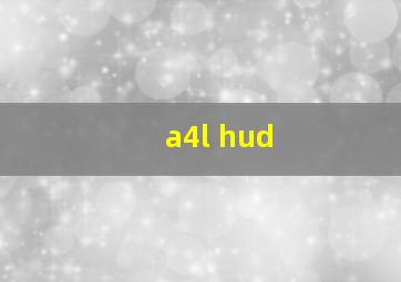 a4l hud